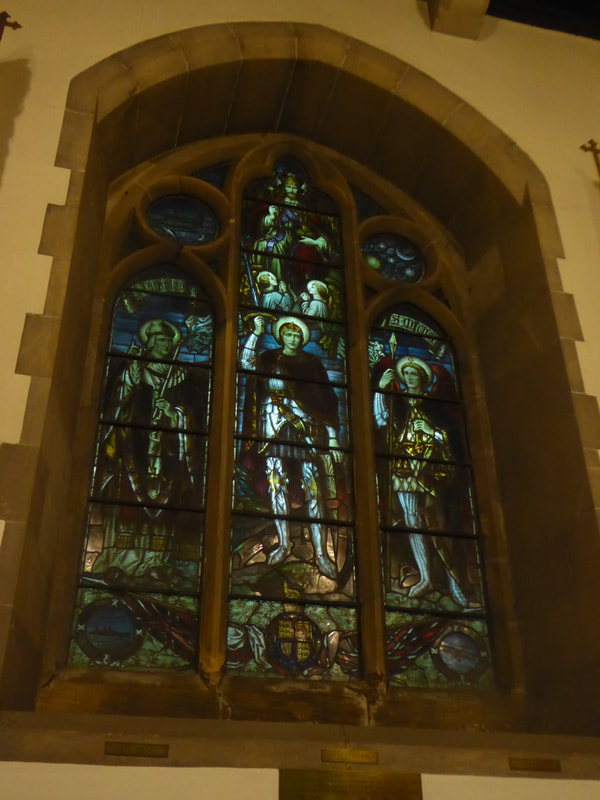 Western Front Association Merseyside Branch Great Maghull Walk St. Andrew’s Church Stain Glass Windows Picture Twelve.