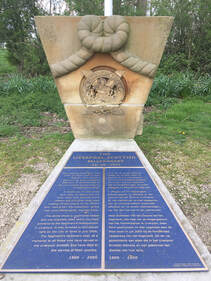 The Liverpool Scottish Memorial at Railway Wood, near Ypres.